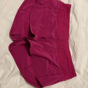 Lululemon speed up short size 6 low rise